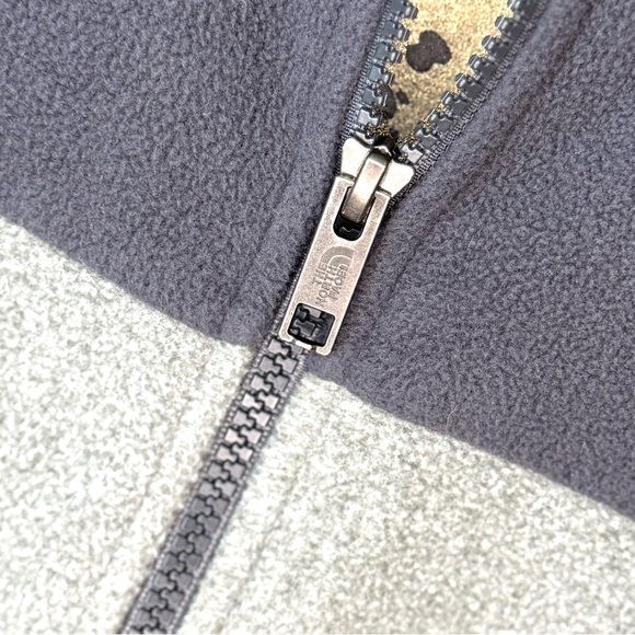 The North Face Women's Gray Full Zip Fleece Jacket Unisex Adolescent XL - Picture 5 of 5